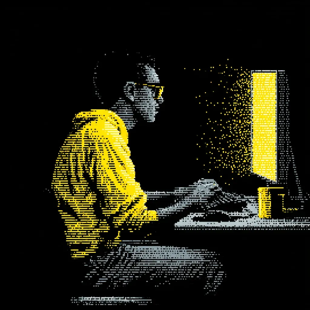 An internal IT engineer working through the ticket queue