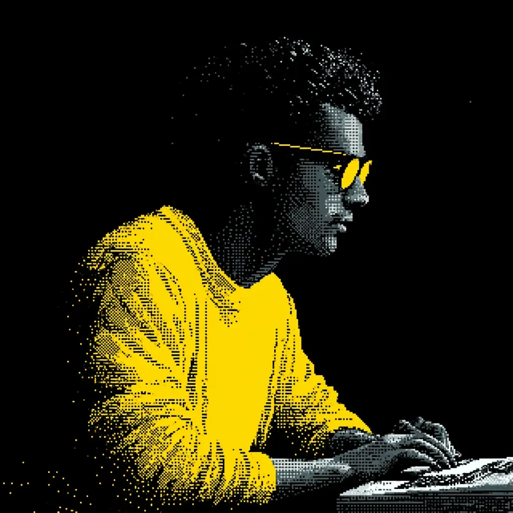 An engineer at work scoping SuperIT outcomes for a service desk