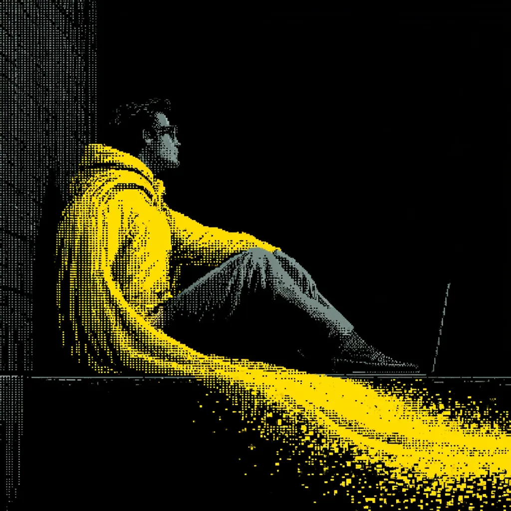 A SuperIT engineer working with superhuman capability